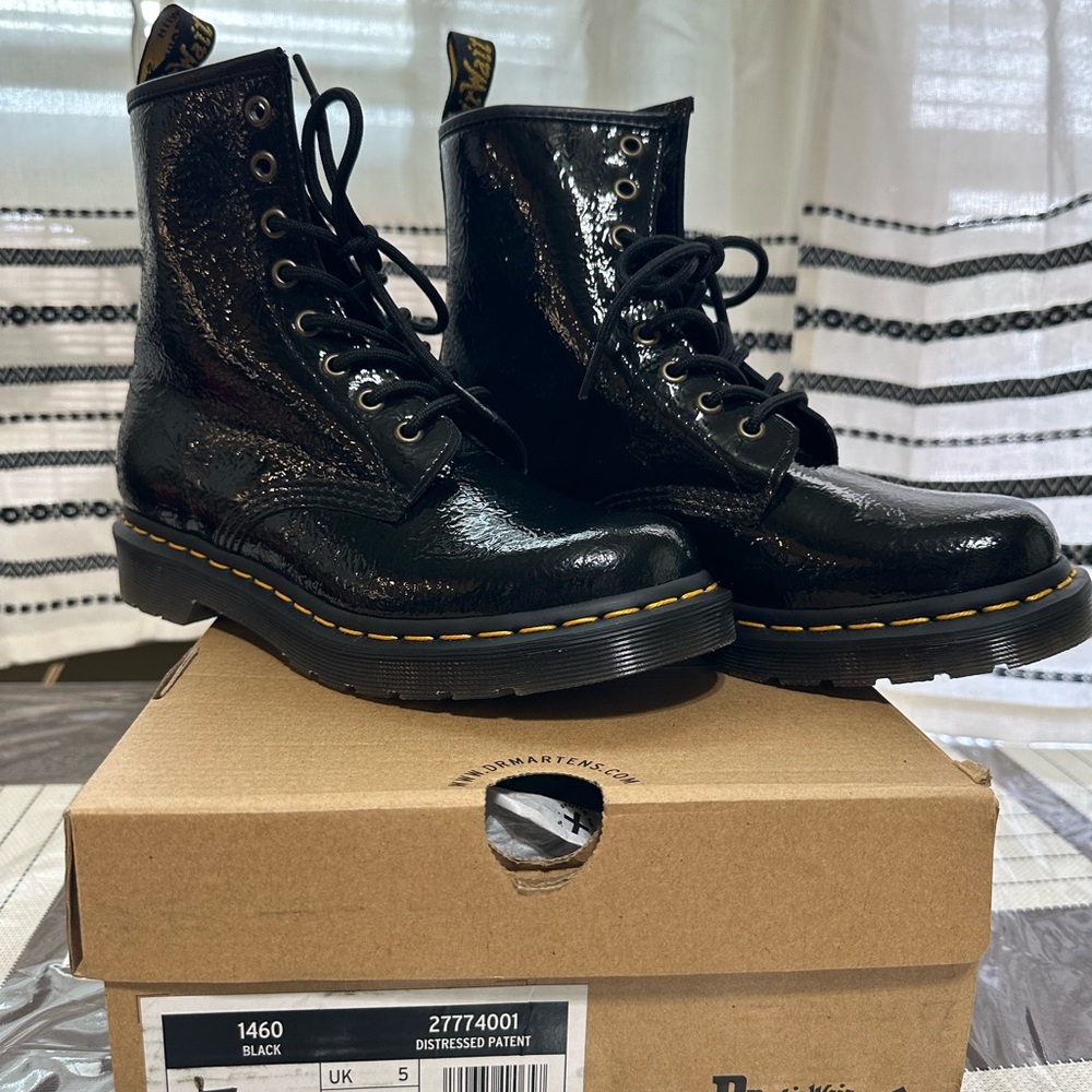 Dr. Martens Black Classic Leather Boots